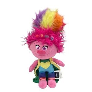 Trolls Plush Poppy Doll‎ Cuddle Pillow Hair 21" Stuffed Toy DreamWorks